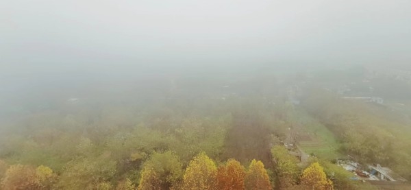 陕西省长安区发布大雾橙色预警